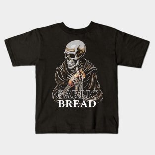 Garlic Bread Grim Kids T-Shirt